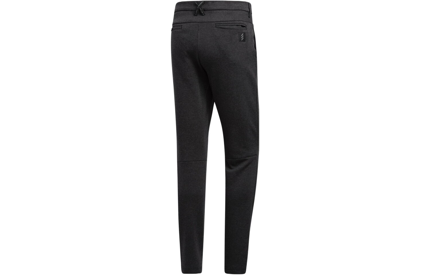 Трикотажные спортивные штаны мужские черные Adidas, черный 
Трикотажные спортивные штаны мужские черные Adidas, черный