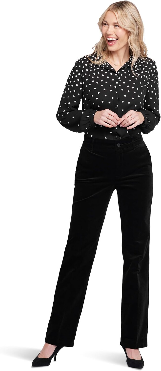 Прямые брюки NYDJ, черный
Прямые брюки NYDJ, черный