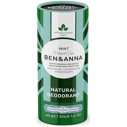 Дезодорант с мятой в бумажной трубке Ben&Anna
Дезодорант с мятой в бумажной трубке Ben&Anna