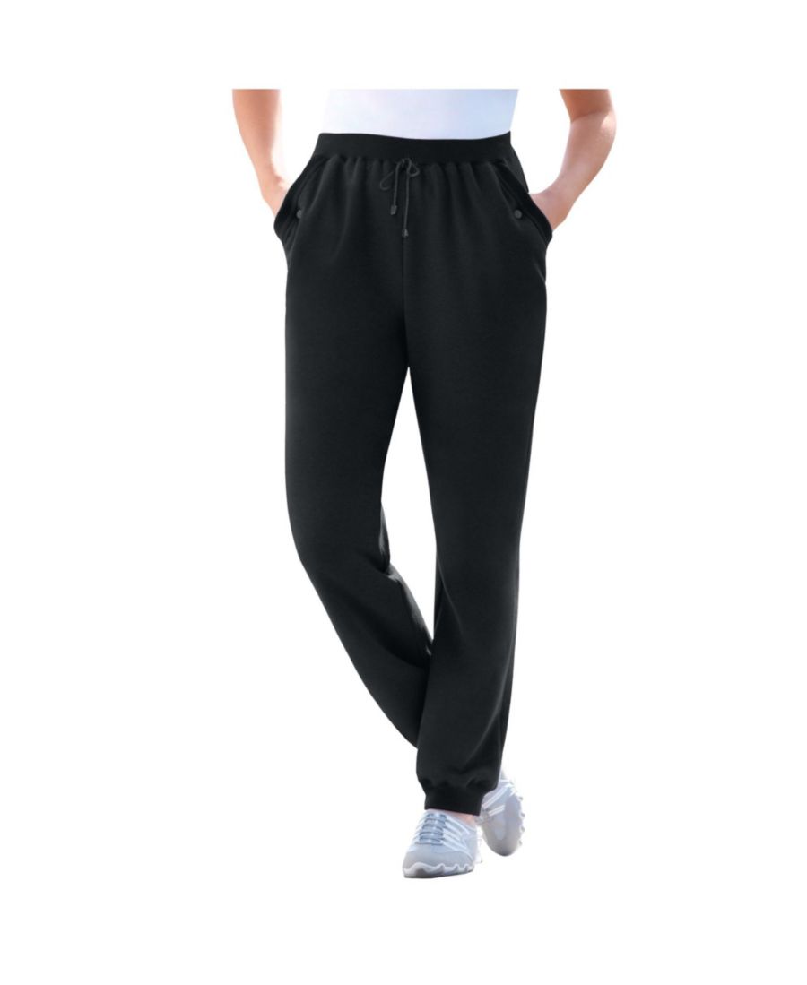 Женские спортивные брюки Within Better-Fleece Pull-On Jogger Sweatants Woman Within, Black
Женские спортивные брюки Within Better-Fleece Pull-On Jogger Sweatants Woman Within, Black