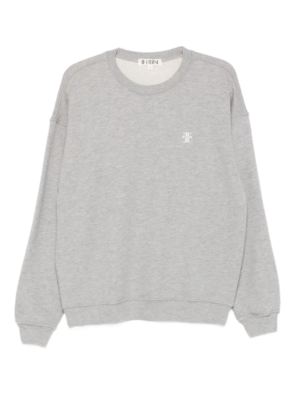 Свитшот с логотипом и круглым вырезом Eterne, серый
Свитшот с логотипом и круглым вырезом Eterne, серый