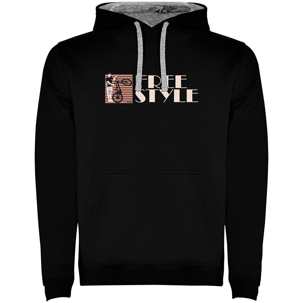 Худи Kruskis Freestyle Two-Colour, черный
Худи Kruskis Freestyle Two-Colour, черный