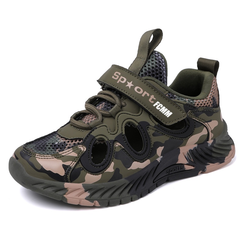 Детская обувь для повседневной жизни с камуфляжным принтом FCMM, камуфляж
Детская обувь для повседневной жизни с камуфляжным принтом FCMM, камуфляж