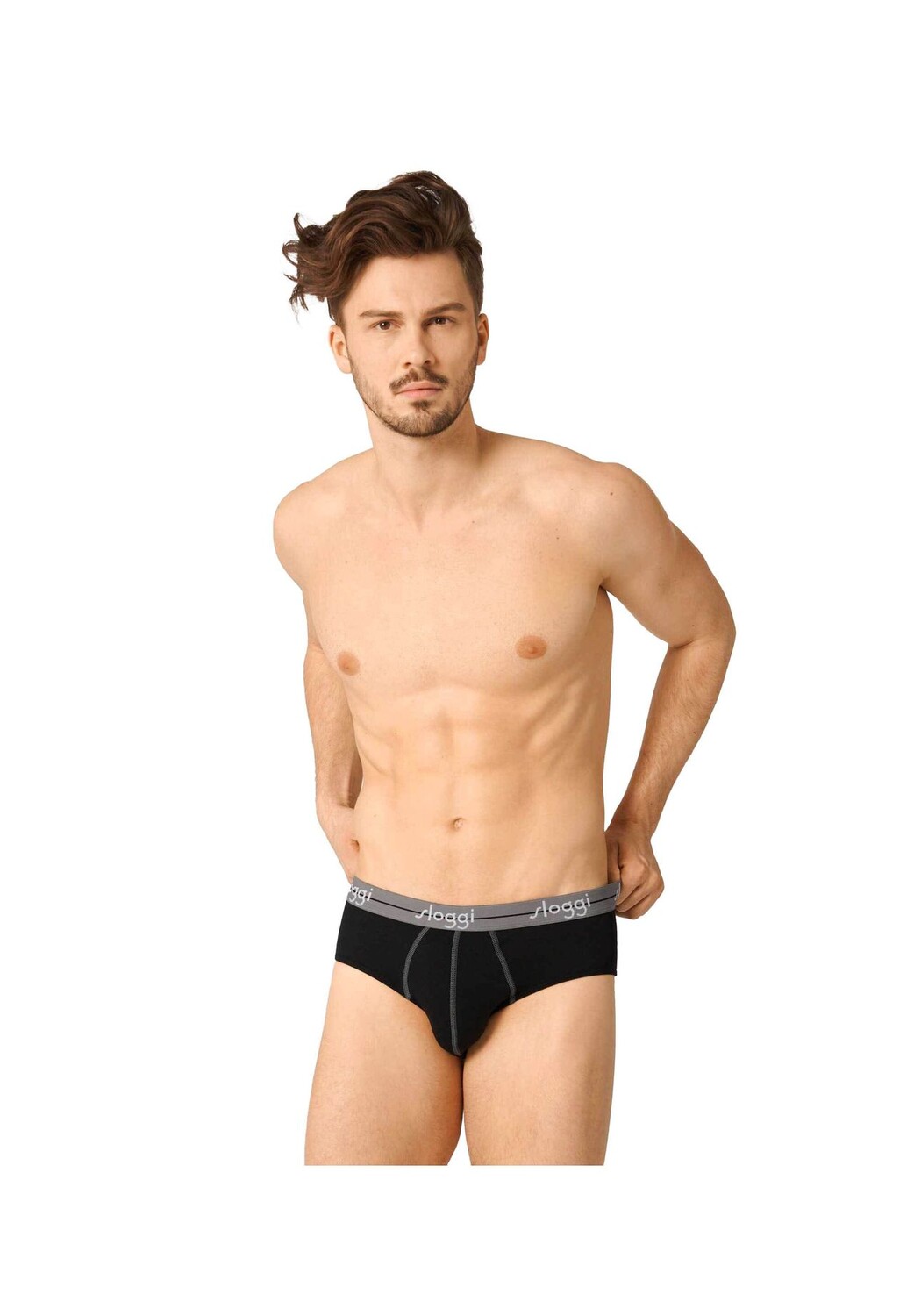 Набор мужских трусов, 2 шт. - Start midi C2P box, хлопок sloggi, цвет Schwarz Grau
Набор мужских трусов, 2 шт. - Start midi C2P box, хлопок sloggi, цвет Schwarz Grau