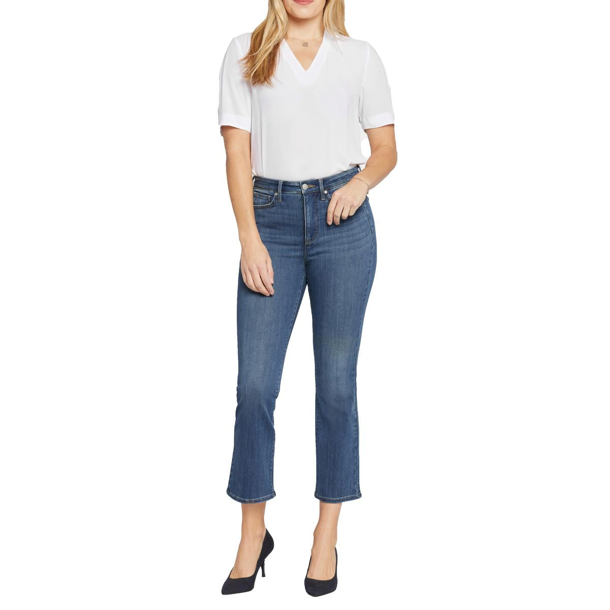 Женские джинсы-клеш с эластичным денимом NYDJ, Serendipity
Женские джинсы-клеш с эластичным денимом NYDJ, Serendipity