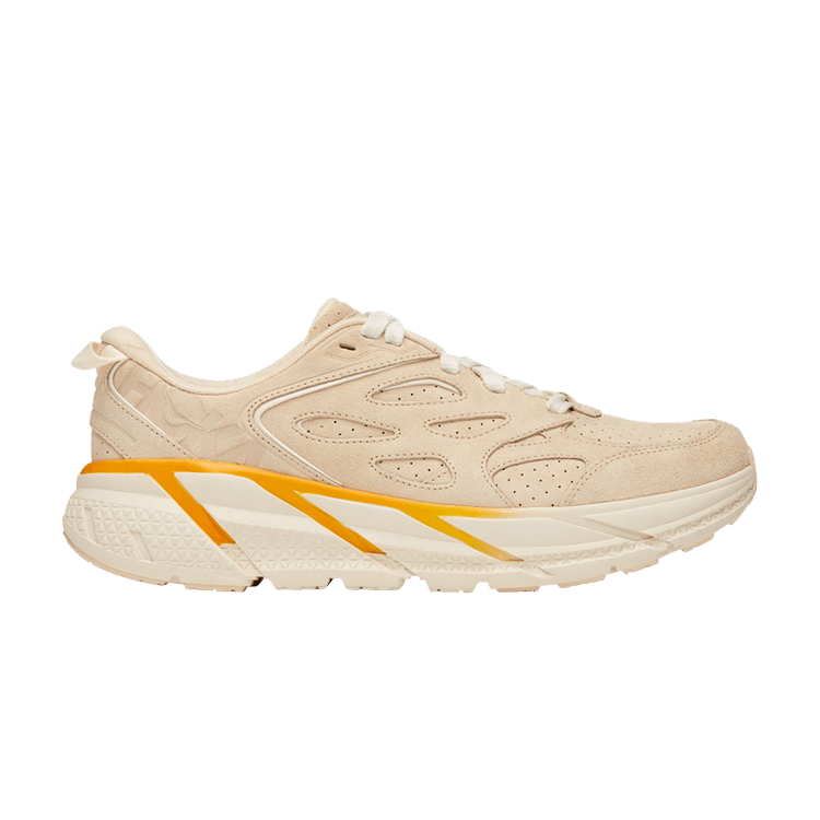 Кроссовки HOKA Clifton L Suede 'Short Bread', кремовый 
Кроссовки HOKA Clifton L Suede 'Short Bread', кремовый