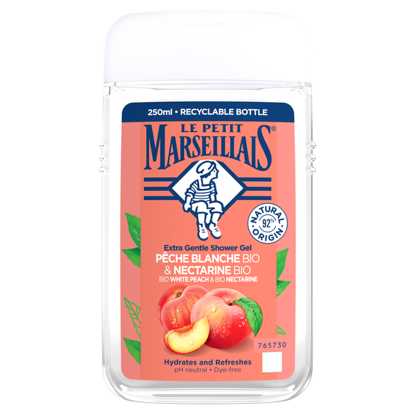 Гель для душа белый персик органический и нектарин органический, 250 мл Le Petit Marseillais Bio
Гель для душа белый персик органический и нектарин органический, 250 мл Le Petit Marseillais Bio