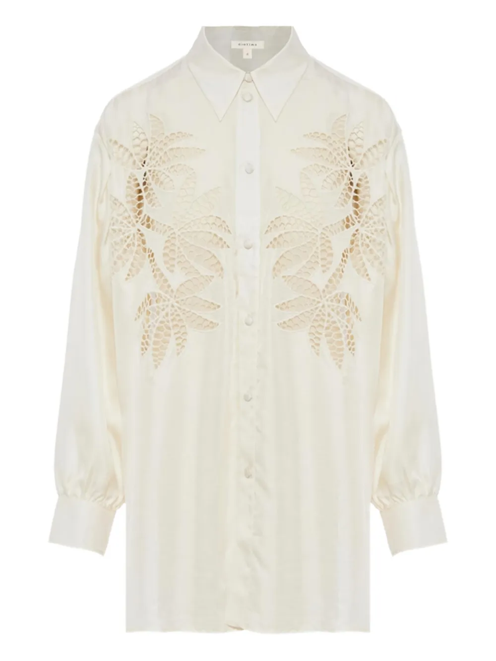 Рубашка с кружевной отделкой Diotima, нейтральный
Рубашка с кружевной отделкой Diotima, нейтральный