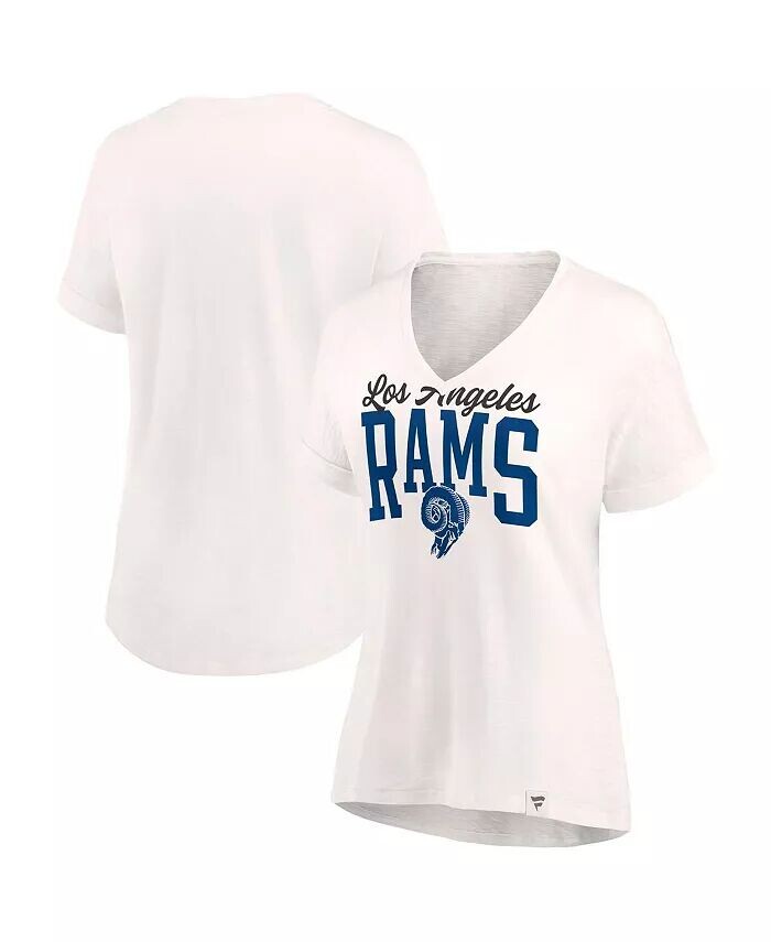 Женская футболка Oatmeal Los Angeles Rams Motivating Force с V-образным вырезом Fanatics
Женская футболка Oatmeal Los Angeles Rams Motivating Force с V-образным вырезом Fanatics