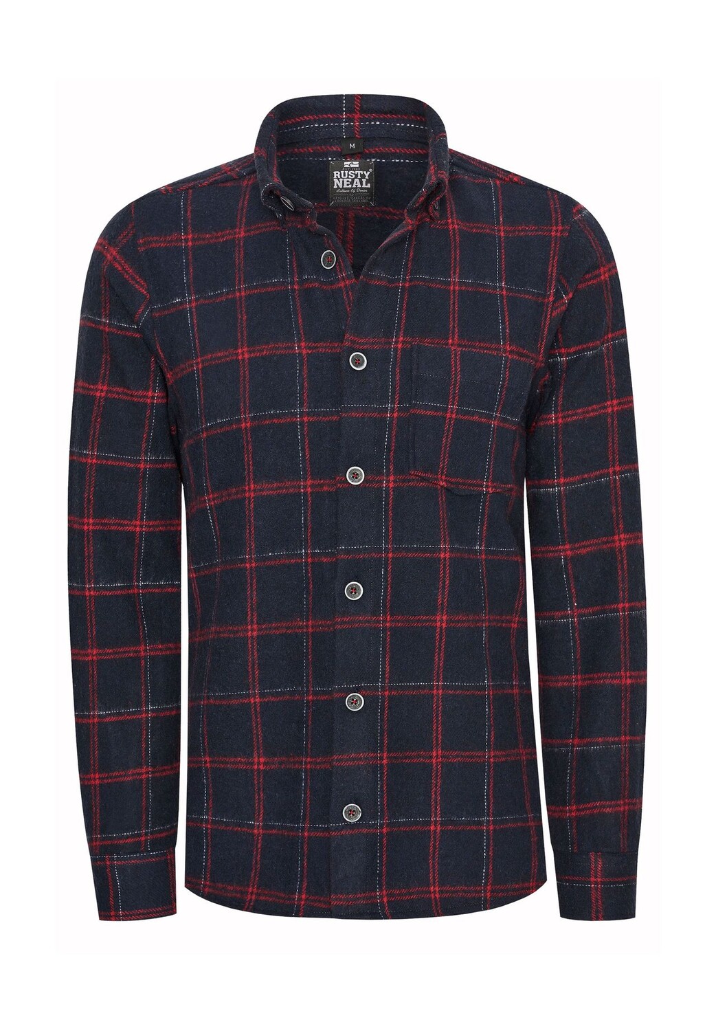 Рубашка с длинными рукавами в модном образе лесоруба RUSTY NEAL, цвет Marine Rot
Рубашка с длинными рукавами в модном образе лесоруба RUSTY NEAL, цвет Marine Rot