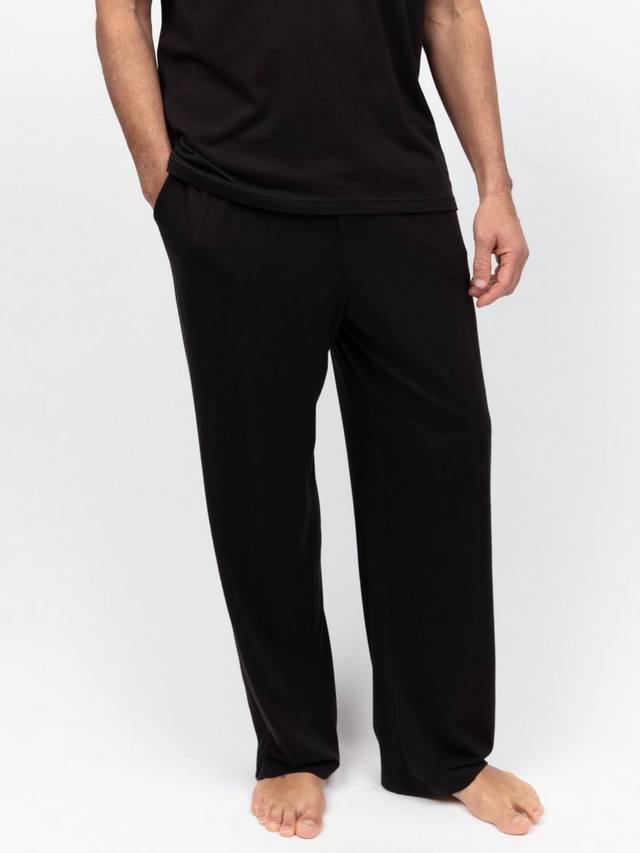 Хлопковые пижамные брюки из смесовой ткани modal Cyberjammies, Black
Хлопковые пижамные брюки из смесовой ткани modal Cyberjammies, Black