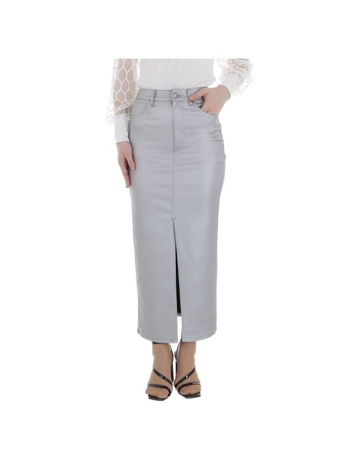 Длинная юбка Ital-Design, серебряный 
Длинная юбка Ital-Design, серебряный