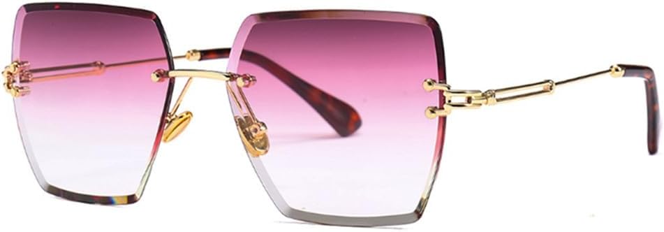 Солнцезащитные очки UV400 с металлическим градиентом оправы, без оправы, для женщин и мужчин, для бега и занятий спортом на открытом воздухе UYPTK, Purple Red Gradient
Солнцезащитные очки UV400 с металлическим градиентом оправы, без оправы, для женщин и мужчин, для бега и занятий спортом на открытом воздухе UYPTK, Purple Red Gradient