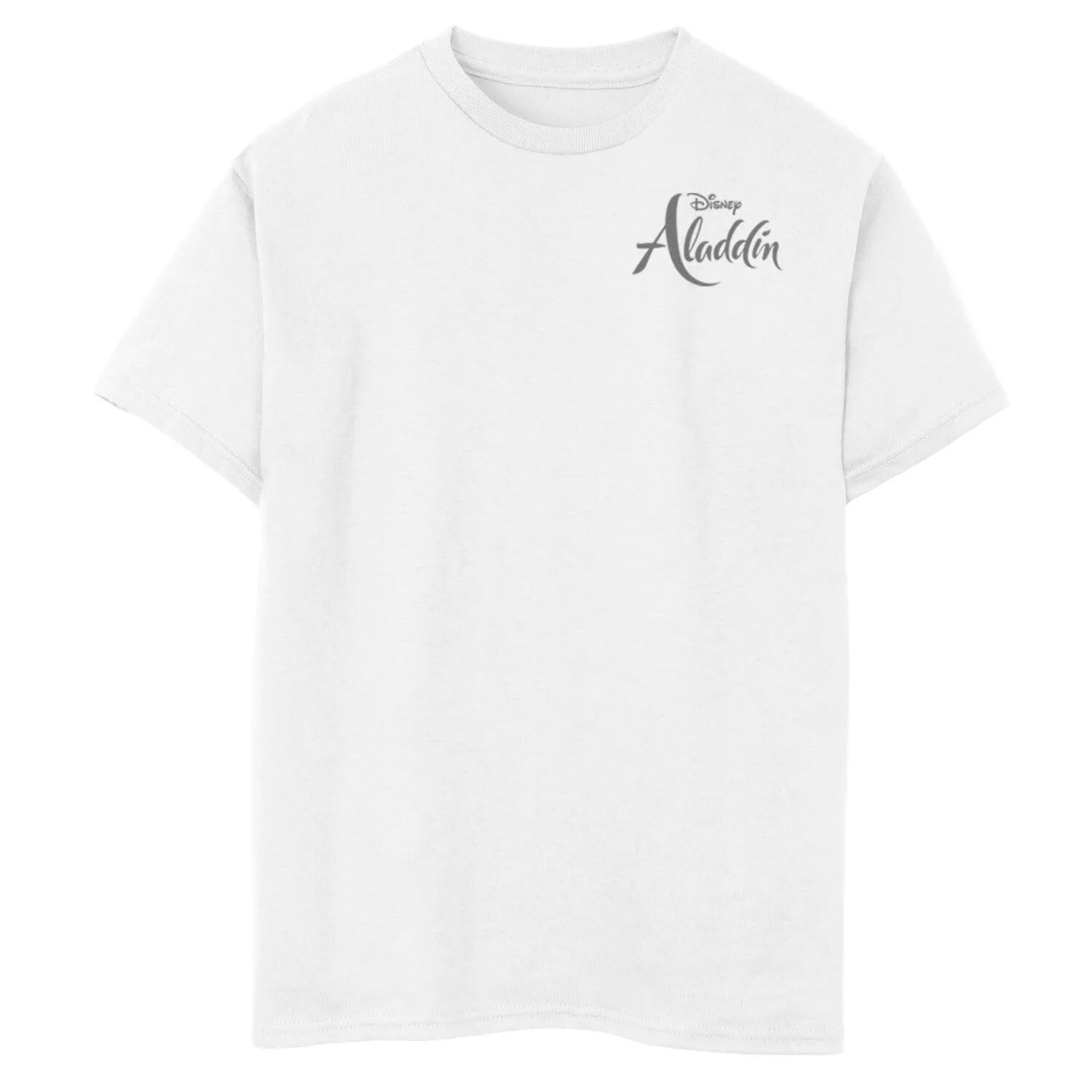 Футболка с логотипом мультфильма «Аладдин» Disney для мальчиков 8–20 лет и карманом с графическим рисунком Disney, белый
Футболка с логотипом мультфильма «Аладдин» Disney для мальчиков 8–20 лет и карманом с графическим рисунком Disney, белый