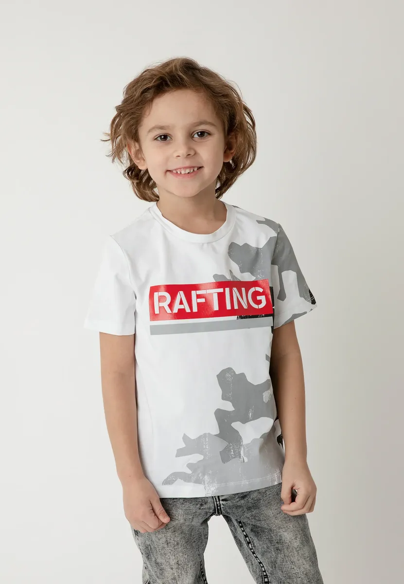 Футболка Gulliver со спортивным принтом, цвет Weiß-Mehrfarbig
Футболка Gulliver со спортивным принтом, цвет Weiß-Mehrfarbig