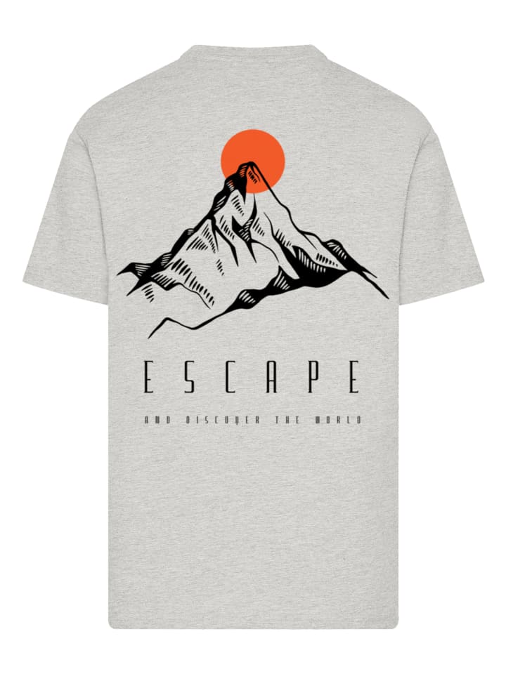 Футболка Escape Discover the World Mountain в пестром сером цвете F4NT4STIC
Футболка Escape Discover the World Mountain в пестром сером цвете F4NT4STIC