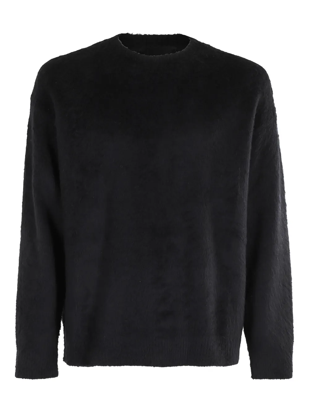 Свитер с круглым вырезом и начесом Roberto Collina, черный
Свитер с круглым вырезом и начесом Roberto Collina, черный