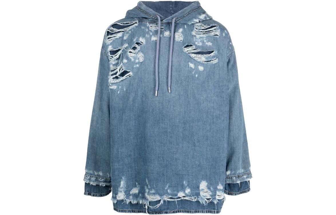 DIESEL Мужская синяя толстовка
DIESEL Мужская синяя толстовка