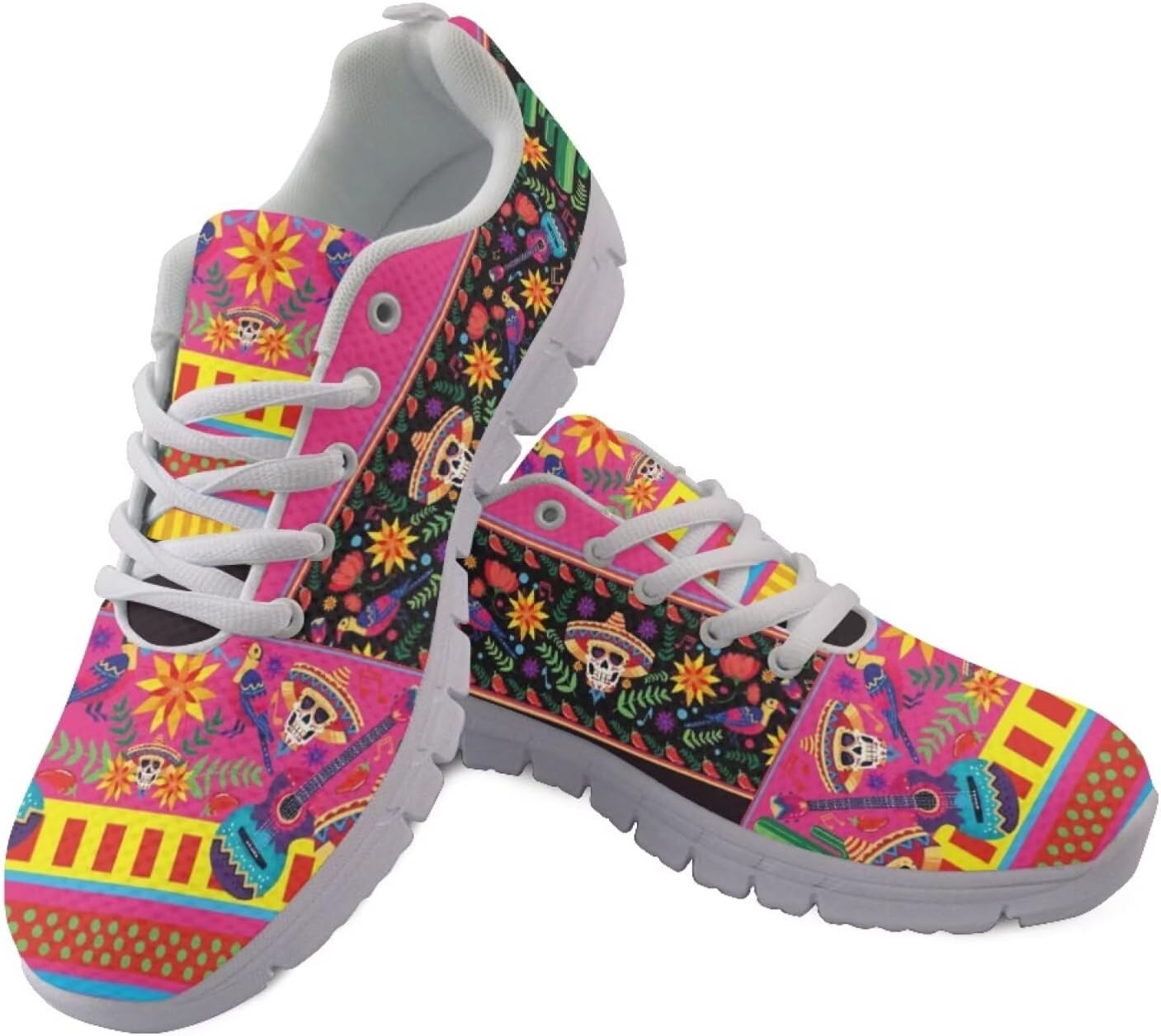 GETELINSENG Хэллоуин кроссовки для бега, прогулок и походов, мужские стильные кроссовки на шнуровке, легкие для тенниса и спортивных тренировок, Sugar Skull Flower
GETELINSENG Хэллоуин кроссовки для бега, прогулок и походов, мужские стильные кроссовки на шнуровке, легкие для тенниса и спортивных тренировок, Sugar Skull Flower