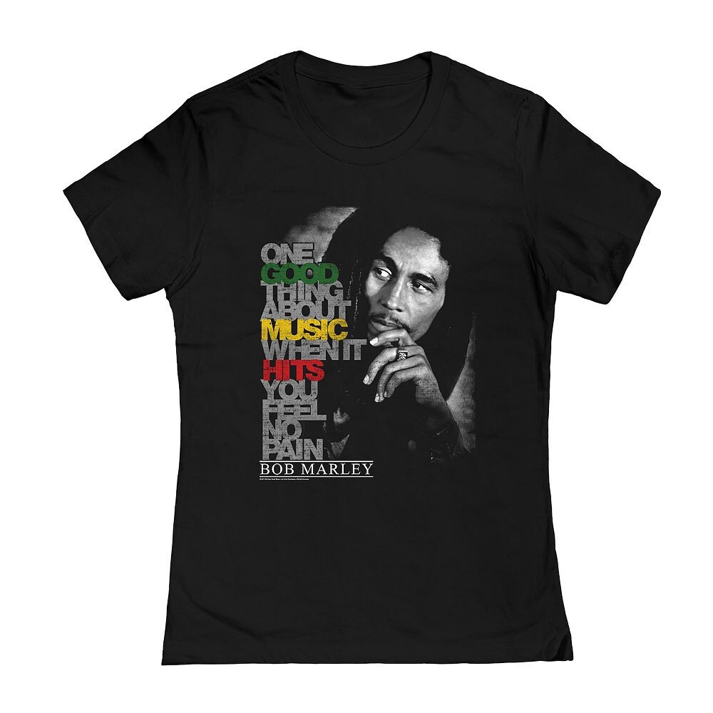 Футболка с рисунком Bob Marley Good Music для юниоров Licensed Character, черный
Футболка с рисунком Bob Marley Good Music для юниоров Licensed Character, черный