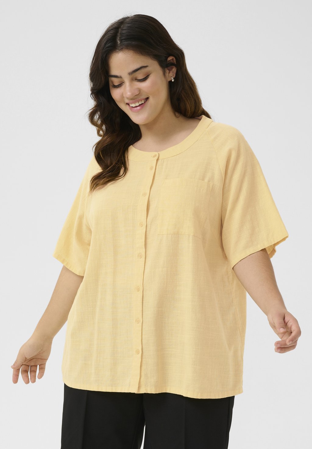 Блуза KCPAULA Kaffe Curve, светло-желтый
Блуза KCPAULA Kaffe Curve, светло-желтый