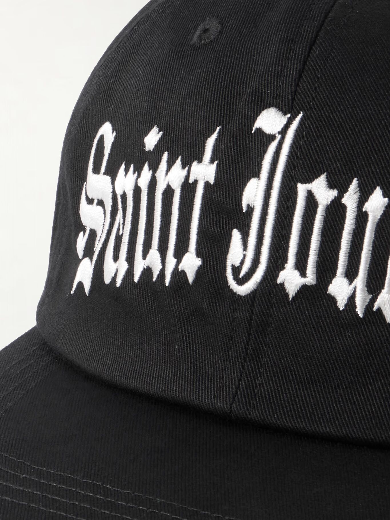 Кепка дальнобойщика из хлопкового твила с вышитым логотипом SAINT MXXXXXX, черный
Кепка дальнобойщика из хлопкового твила с вышитым логотипом SAINT MXXXXXX, черный