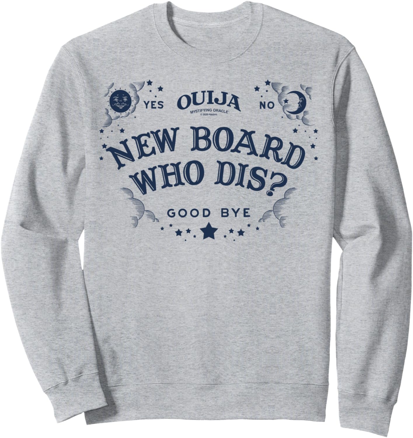 Толстовка с винтажным логотипом доски для спиритических сеансов «Кто это», серая Ouija
Толстовка с винтажным логотипом доски для спиритических сеансов «Кто это», серая Ouija
