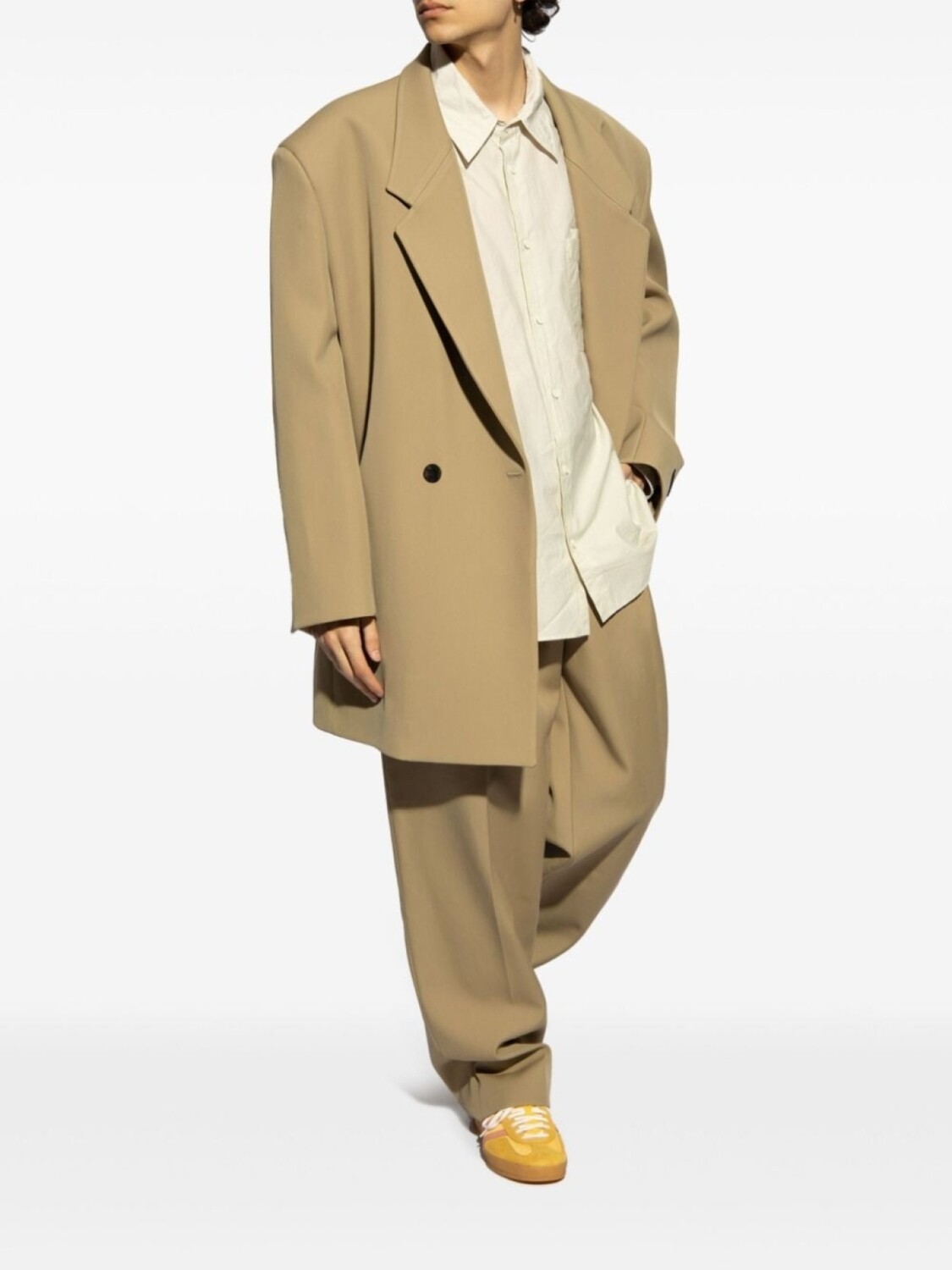 LEMAIRE рубашка с длинными рукавами, нейтральный цвет
LEMAIRE рубашка с длинными рукавами, нейтральный цвет