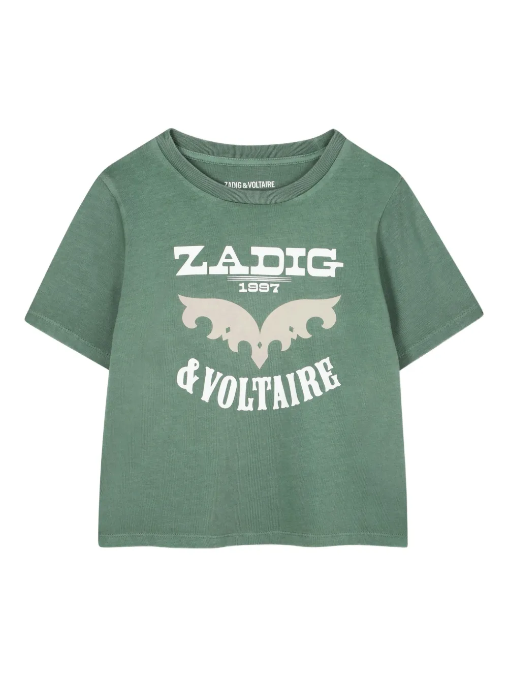 Футболка с логотипом Zadig & Voltaire Kids, зеленый
Футболка с логотипом Zadig & Voltaire Kids, зеленый