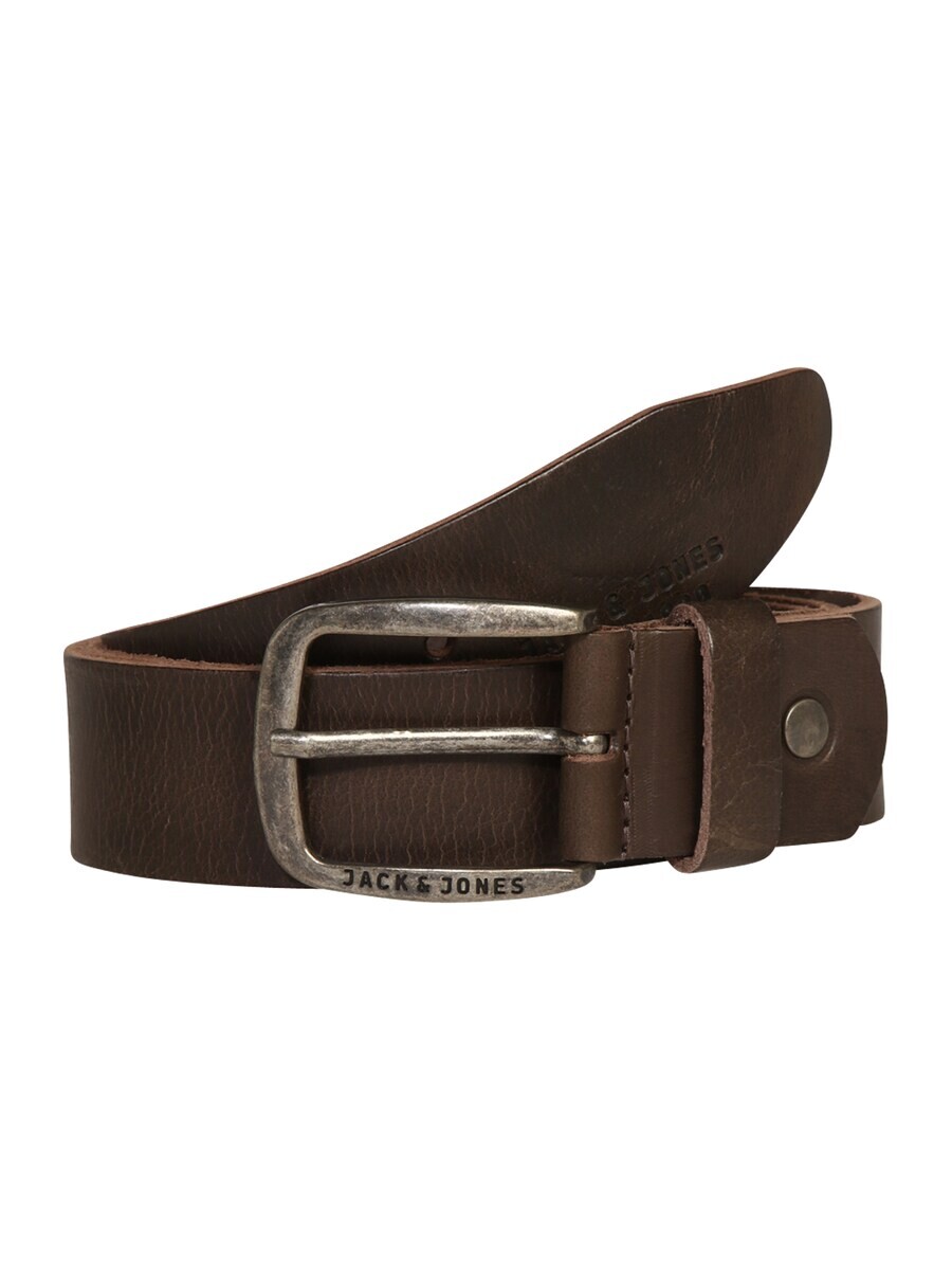 Ремень JACK & JONES Belt Paul, темно-коричневый 
Ремень JACK & JONES Belt Paul, темно-коричневый