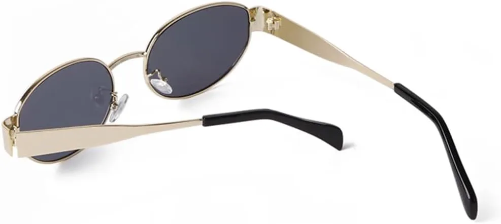 Модные ретро-солнцезащитные очки овальной формы для женщин и мужчин, с маленькой металлической оправой, прозрачные линзы, защита от УФ-излучения SZVVBKK, 5
Модные ретро-солнцезащитные очки овальной формы для женщин и мужчин, с маленькой металлической оправой, прозрачные линзы, защита от УФ-излучения SZVVBKK, 5