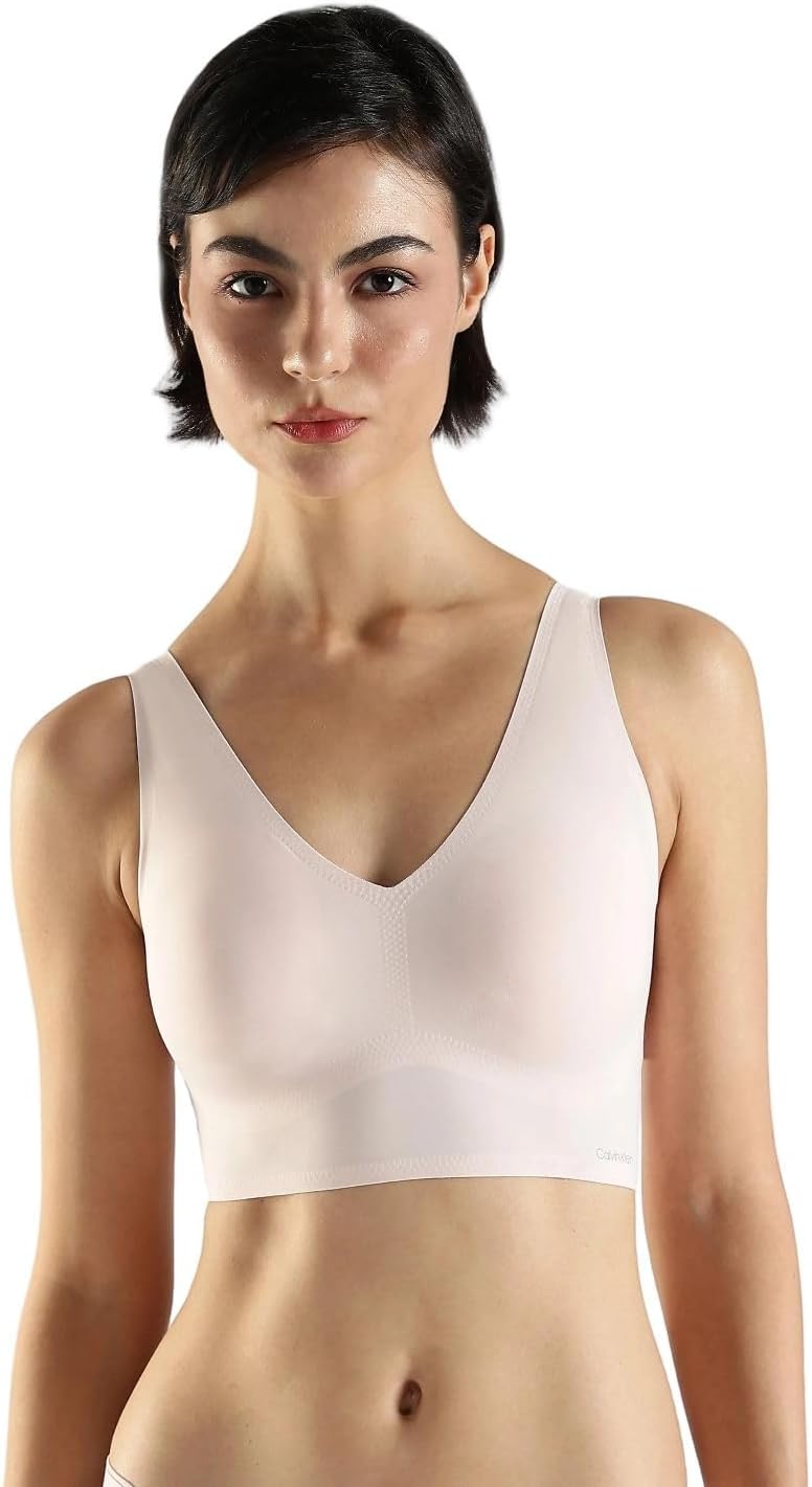 Бюстгальтер-бралетт Calvin Klein Womens Invisibles Comfort Seamless с легкой подкладкой и V-образным вырезом, Nymph'S Thigh
Бюстгальтер-бралетт Calvin Klein Womens Invisibles Comfort Seamless с легкой подкладкой и V-образным вырезом, Nymph'S Thigh