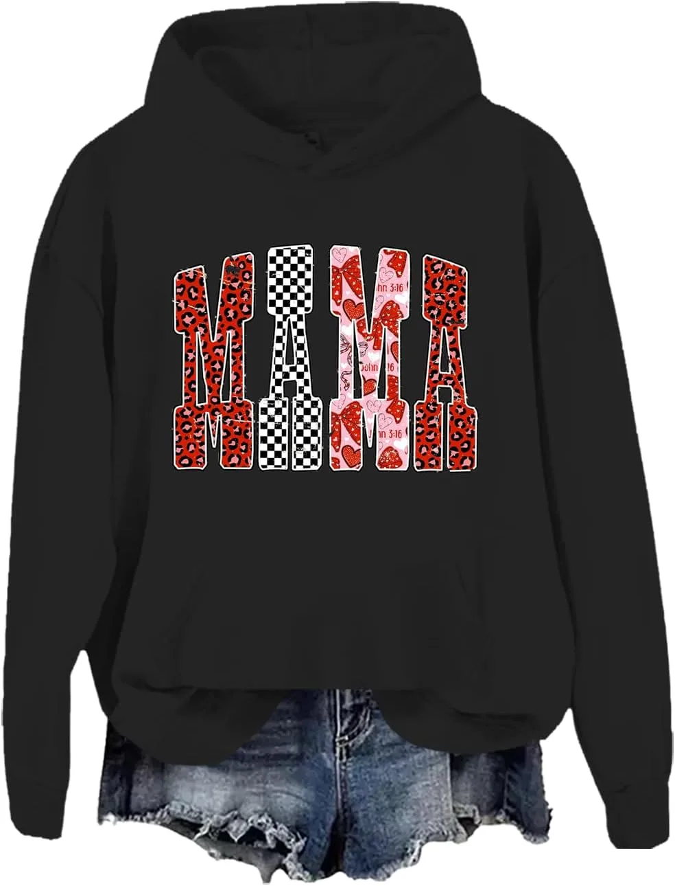 Толстовка Mama Valentine с леопардовым принтом и сердцем Phncal
Толстовка Mama Valentine с леопардовым принтом и сердцем Phncal