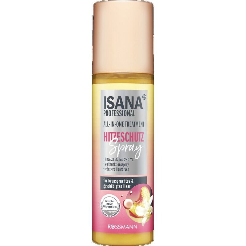 Термозащитный спрей ISANA, 200 ml
Термозащитный спрей ISANA, 200 ml