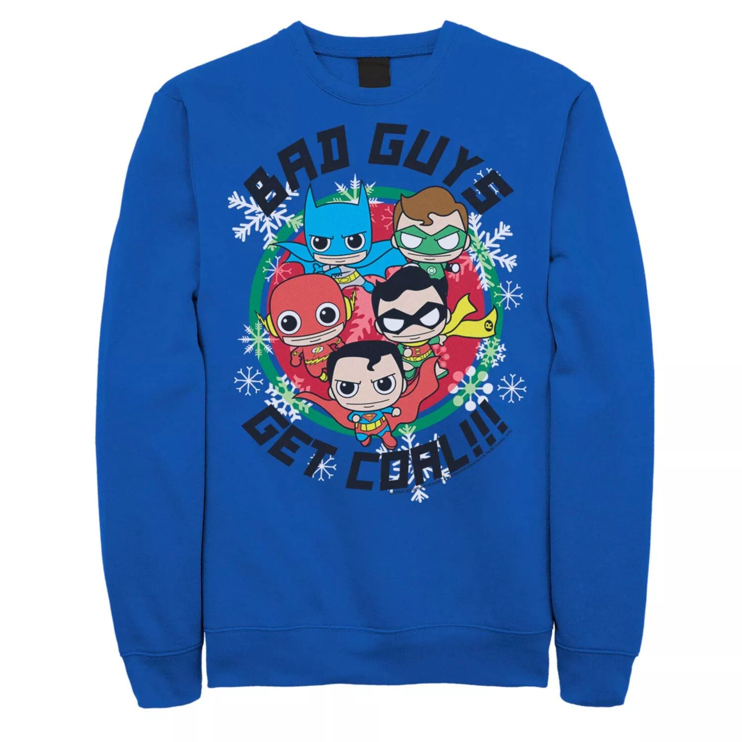 Мужской рождественский свитшот DC Comics «Лига справедливости Bad Guys Get Coal» Licensed Character
Мужской рождественский свитшот DC Comics «Лига справедливости Bad Guys Get Coal» Licensed Character