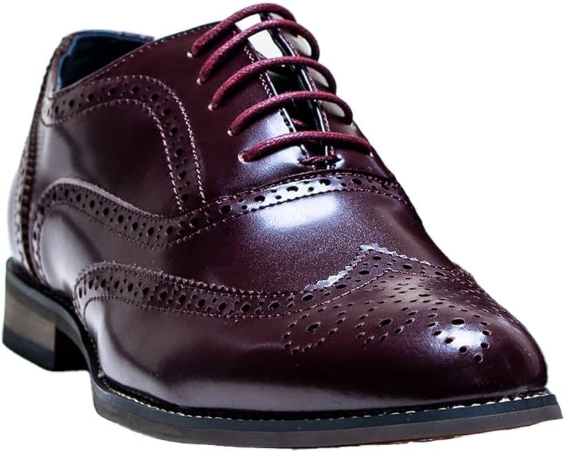 Мужские вечерние свадебные туфли-броги и оксфорды на шнуровке Sirri, Bordo
Мужские вечерние свадебные туфли-броги и оксфорды на шнуровке Sirri, Bordo