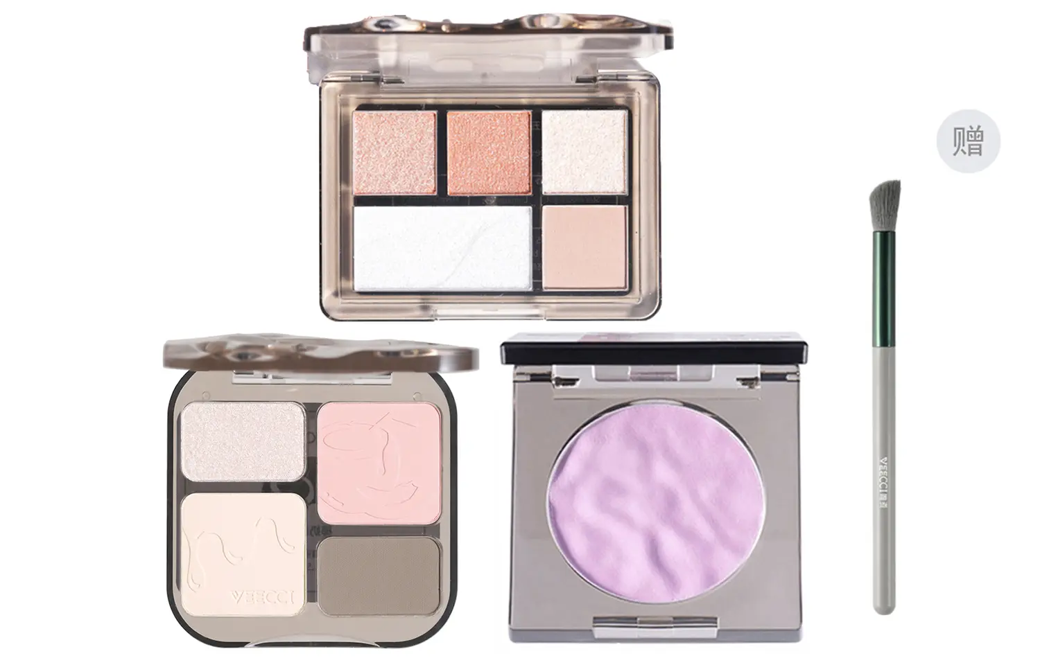 Палетка теней для век румяна хайлайтер палетка для контуринга набор косметики легко растушевывается натуральное сияние тканевый набор из 3 штук VEECCI
Палетка теней для век румяна хайлайтер палетка для контуринга набор косметики легко растушевывается натуральное сияние тканевый набор из 3 штук VEECCI