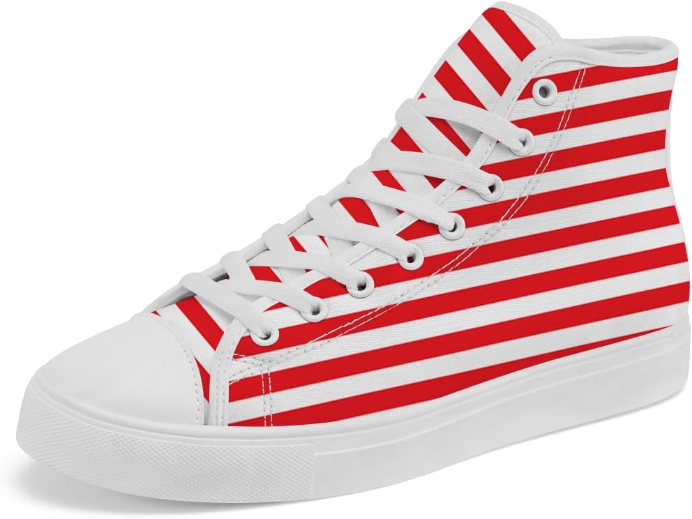 Кеды Chebing в полоску на высокой подошве, высокие кроссовки на шнуровке, повседневная обувь для женщин и мужчин, красный
Кеды Chebing в полоску на высокой подошве, высокие кроссовки на шнуровке, повседневная обувь для женщин и мужчин, красный