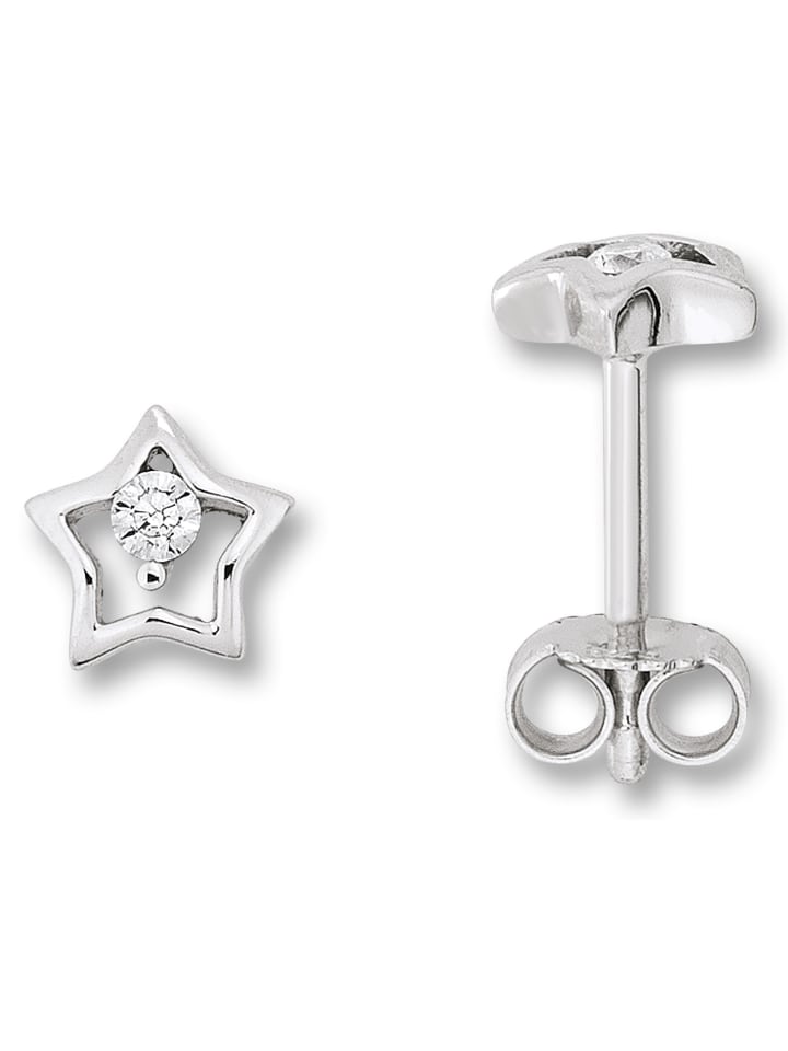 ONE ELEMENT Серьги-гвоздики в форме звезды из циркония, изготовленные из серебра 925 пробы
ONE ELEMENT Серьги-гвоздики в форме звезды из циркония, изготовленные из серебра 925 пробы