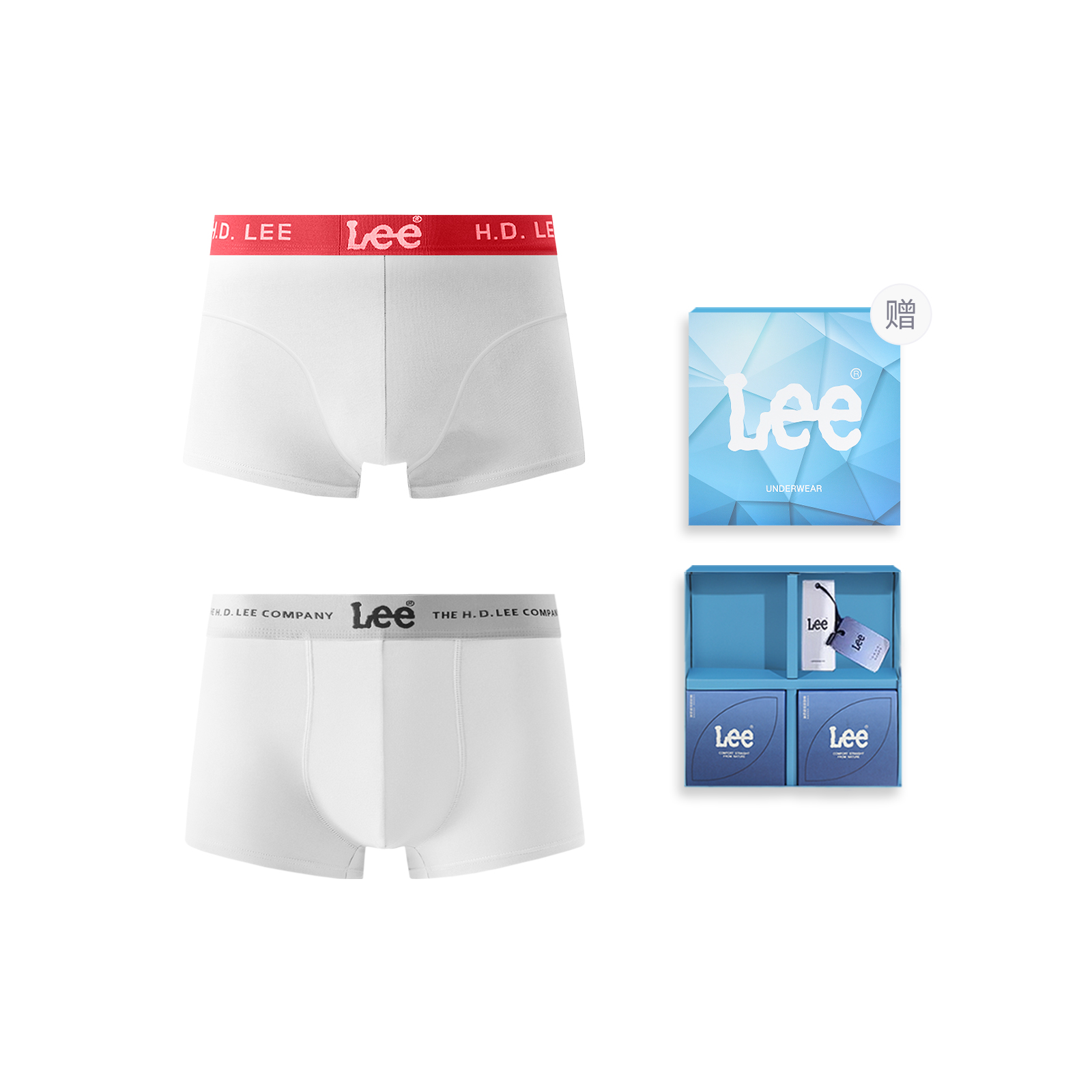 Lee Подарочный набор мужского белья Brilliant, 2 шт
Lee Подарочный набор мужского белья Brilliant, 2 шт