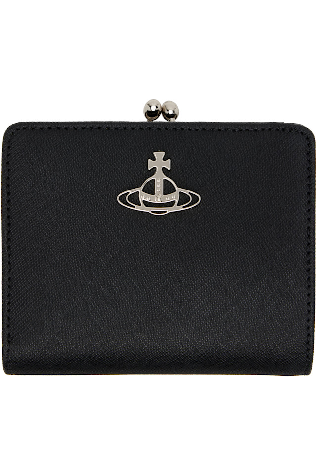 Кожаный складной кошелек Vivienne Westwood, черный
Кожаный складной кошелек Vivienne Westwood, черный