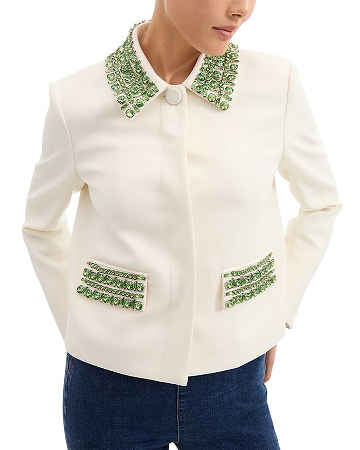 Жакет Imogen с декоративными элементами Veronica Beard, слоновая кость/кремовый
Жакет Imogen с декоративными элементами Veronica Beard, слоновая кость/кремовый