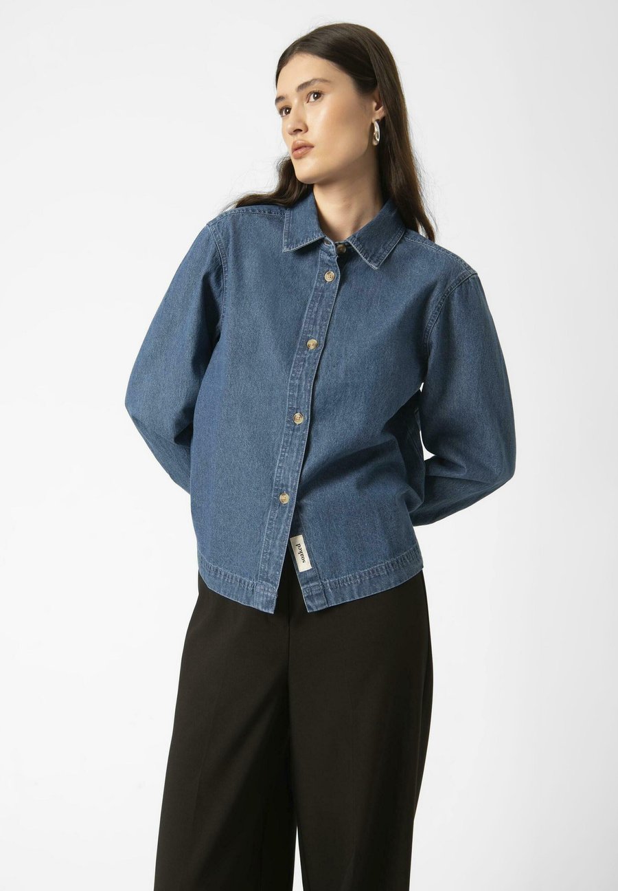 Блуза Soaked in Luxury Button-down blouse, Medium Blue Denim/Blue Denim
Блуза Soaked in Luxury Button-down blouse, Medium Blue Denim/Blue Denim