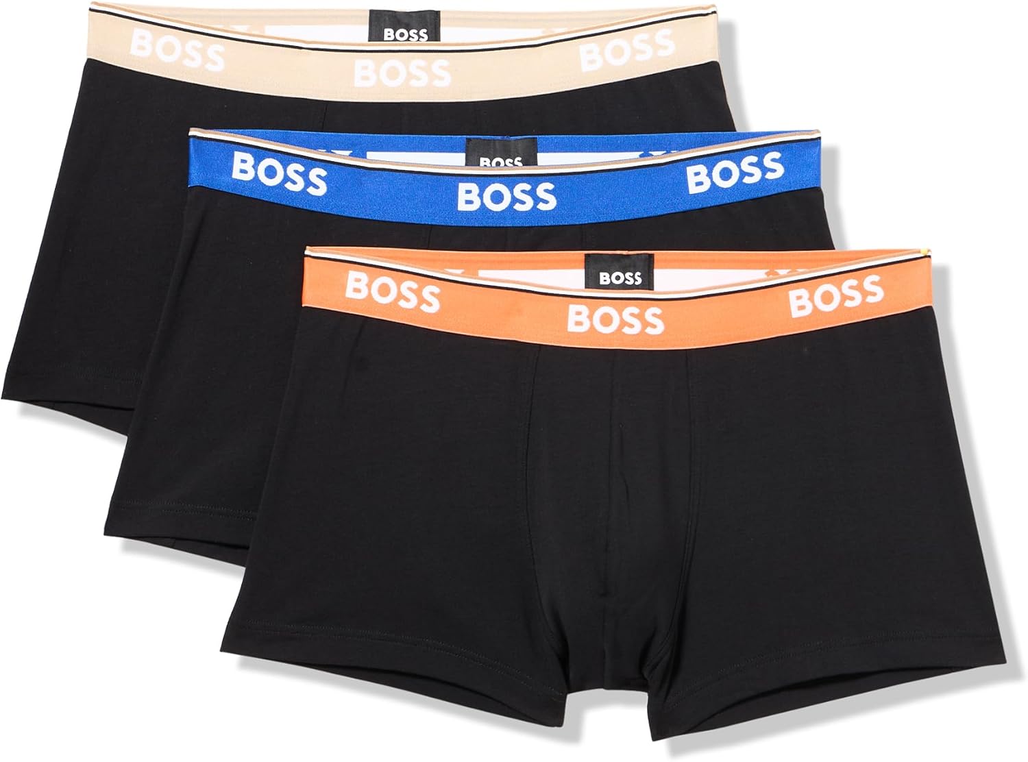 BOSS Мужские трусы 3 шт, разноцветные, с крупным логотипом, Black Carbon
BOSS Мужские трусы 3 шт, разноцветные, с крупным логотипом, Black Carbon