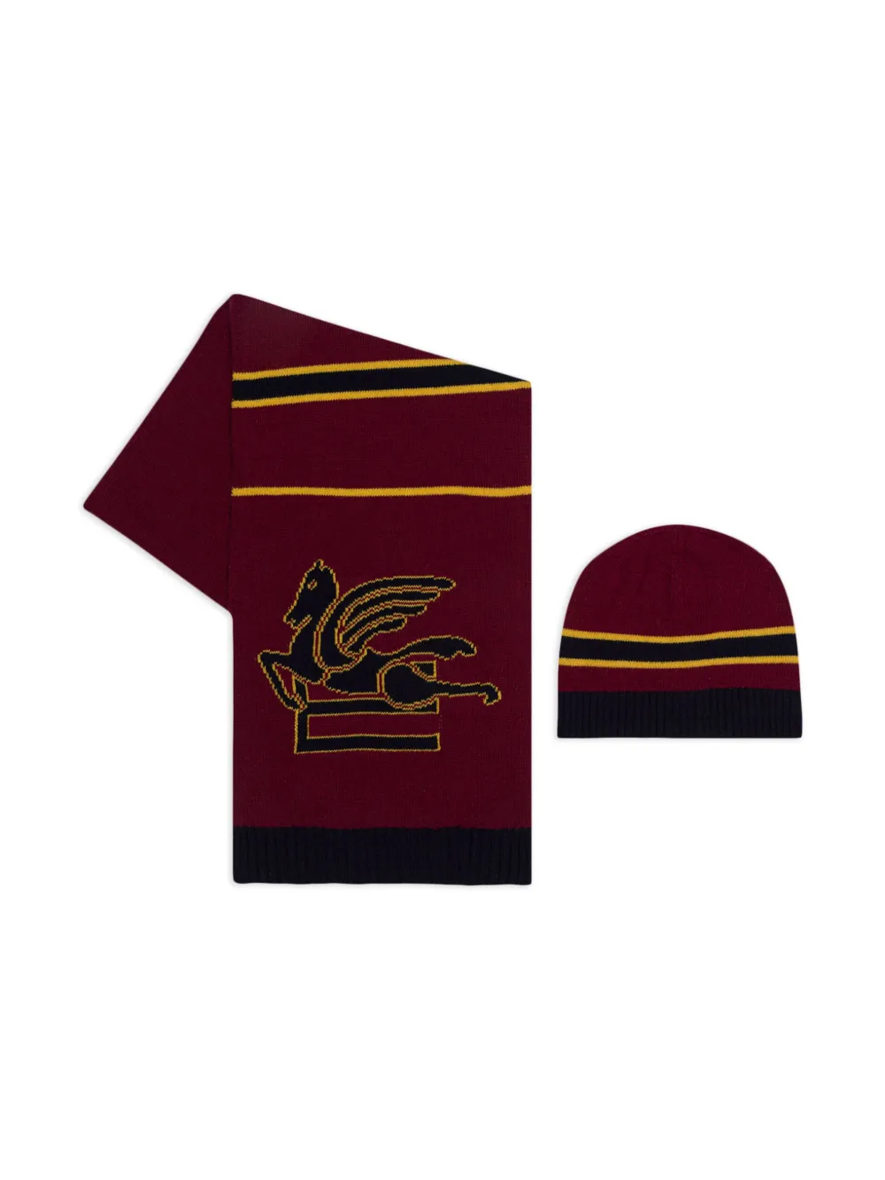 Комплект Pegaso из шапки и шарфа ETRO KIDS, красный
Комплект Pegaso из шапки и шарфа ETRO KIDS, красный