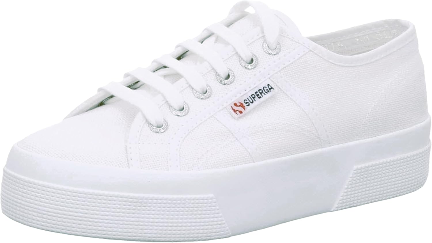 Кроссовки Superga 2740 Platform для мужчин и женщин - иконические итальянские теннисные кроссовки с дышащим верхом из ткани и нескользящей резиновой подошвой, белый
Кроссовки Superga 2740 Platform для мужчин и женщин - иконические итальянские теннисные кроссовки с дышащим верхом из ткани и нескользящей резиновой подошвой, белый