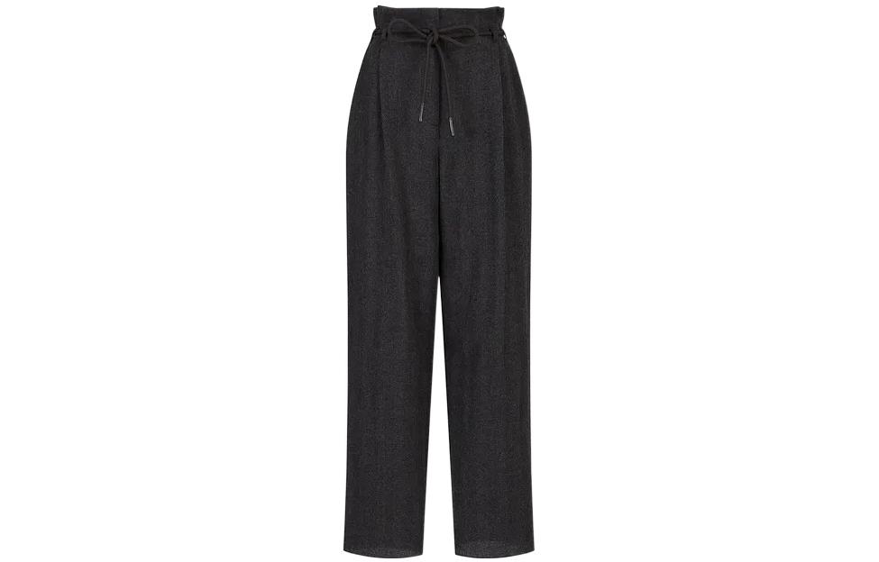 EMPORIO ARMANI Женские повседневные брюки темно-серого цвета
EMPORIO ARMANI Женские повседневные брюки темно-серого цвета