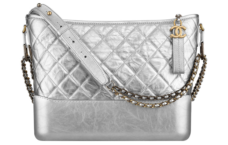 Сумка Gabrielle из телячьей кожи, через плечо, с цепочкой, большая, серебристая CHANEL
Сумка Gabrielle из телячьей кожи, через плечо, с цепочкой, большая, серебристая CHANEL