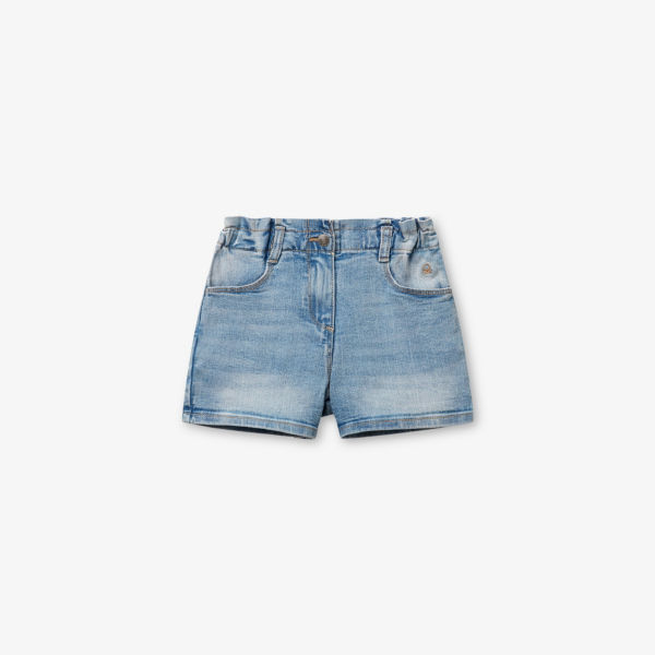 Шорты Benetton с вышитым логотипом и поясом, синий
Шорты Benetton с вышитым логотипом и поясом, синий