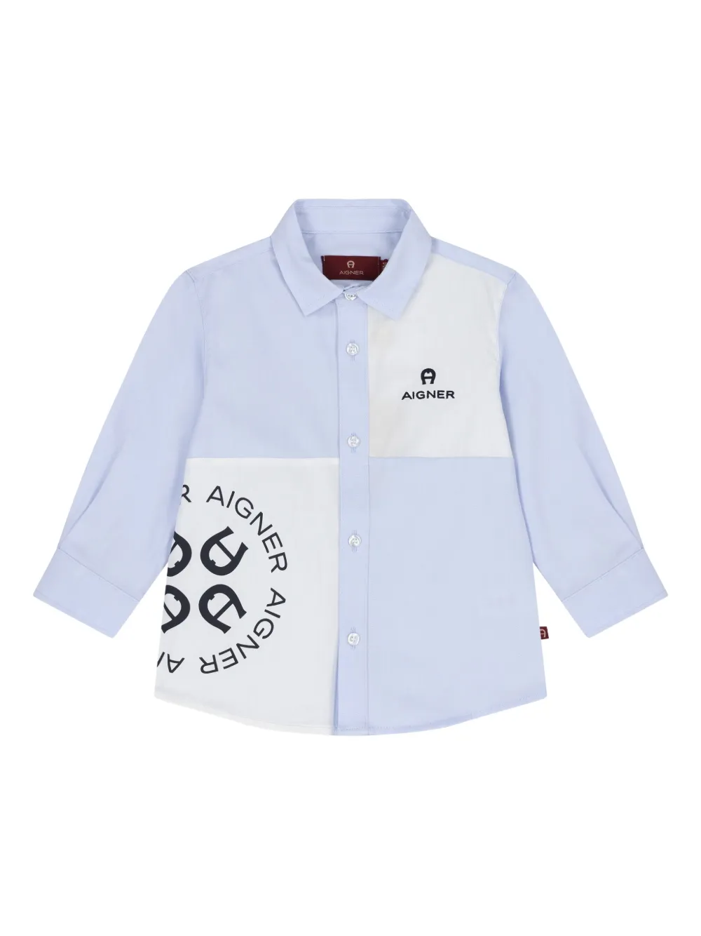 Рубашка с логотипом Aigner Kids, синий
Рубашка с логотипом Aigner Kids, синий